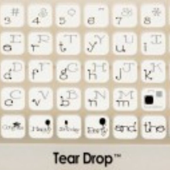 CRICUT  " Tear Drop" Cartridge with Overlay and Booklet - Picture 6 of 6